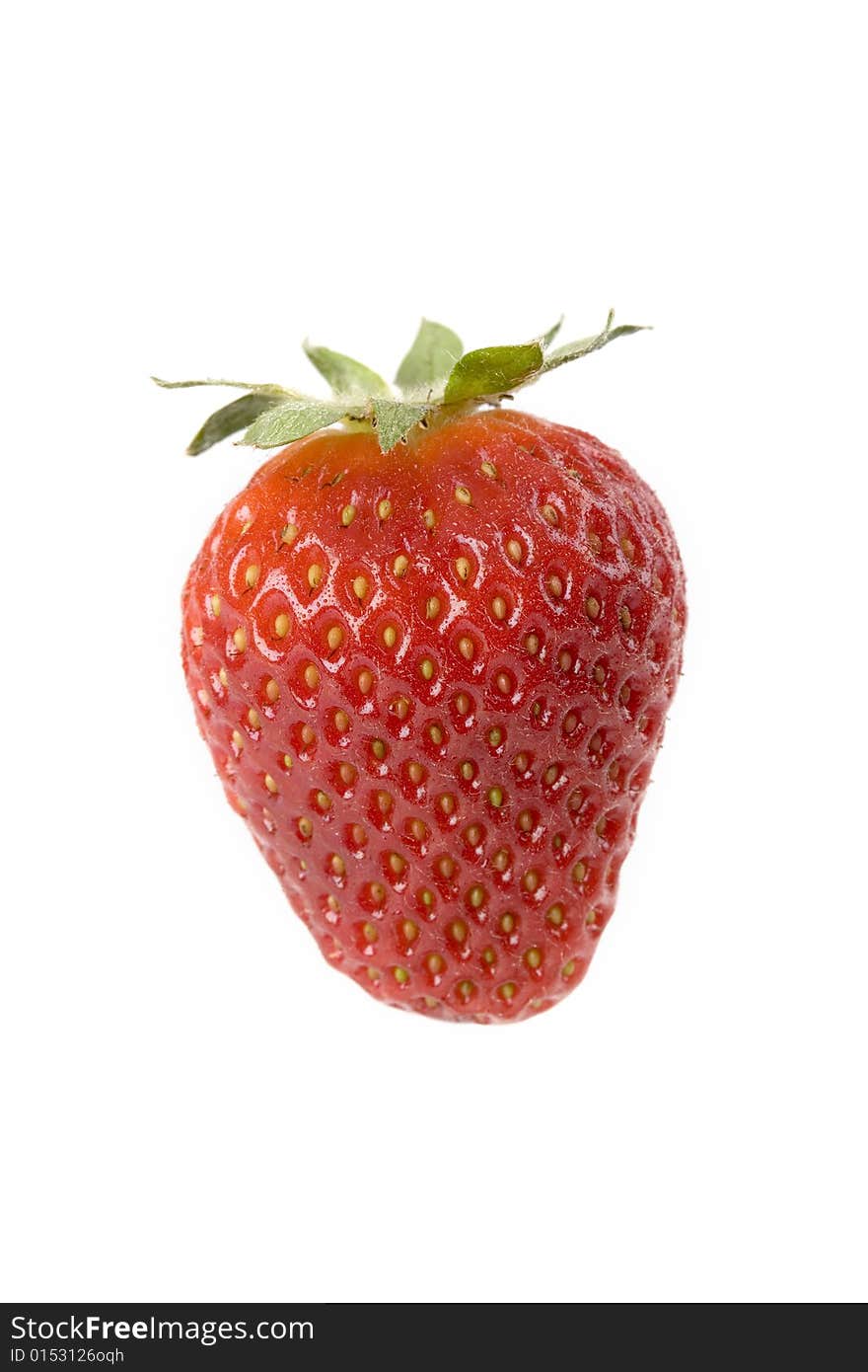 Strawberry isolated on a white background. Strawberry isolated on a white background