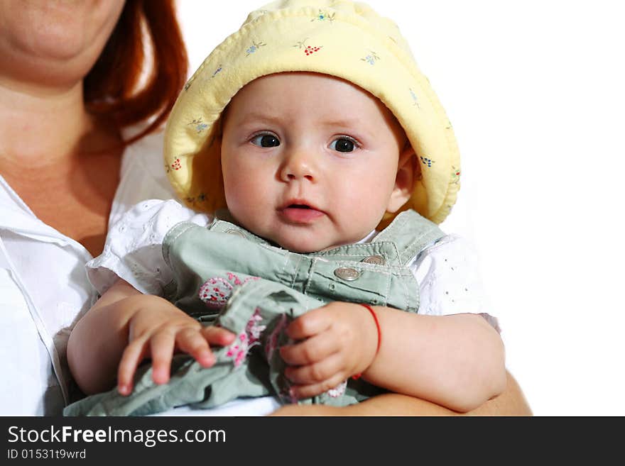 Happy Mother With Girl