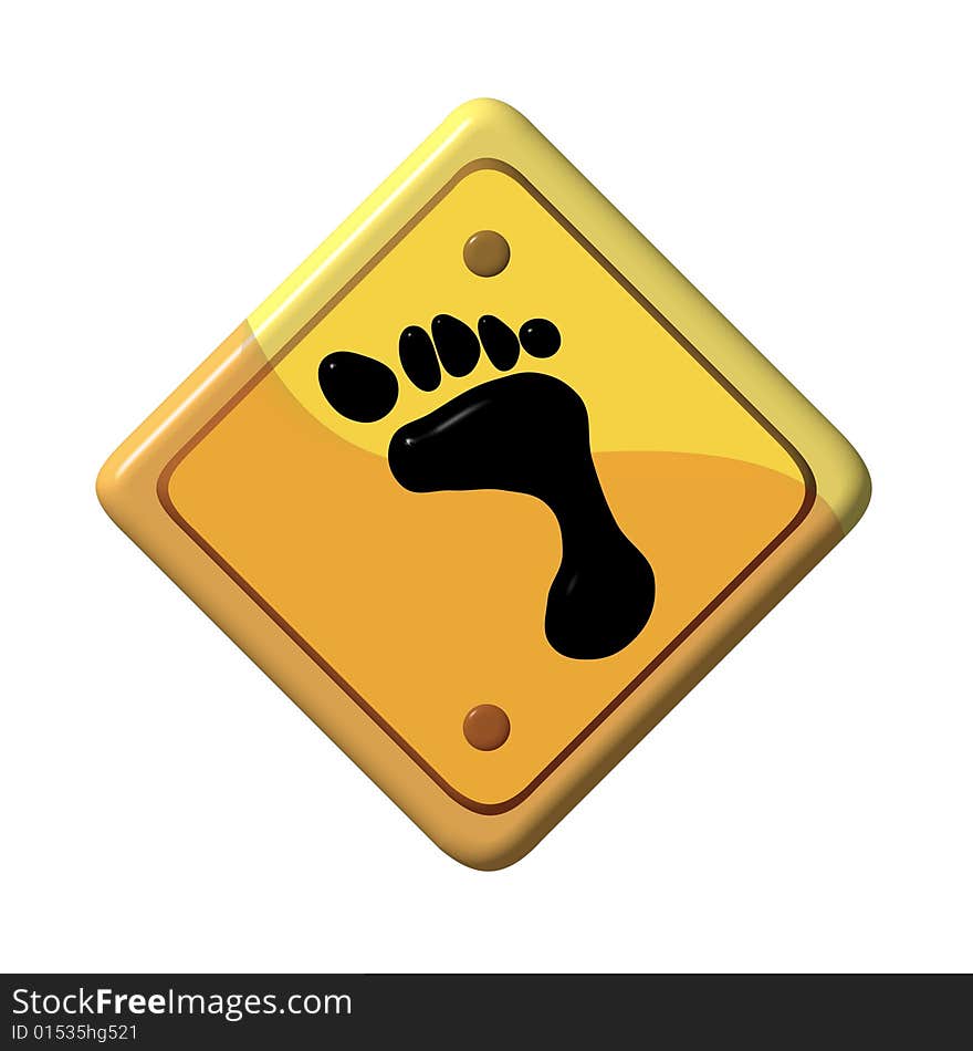 Foot sign