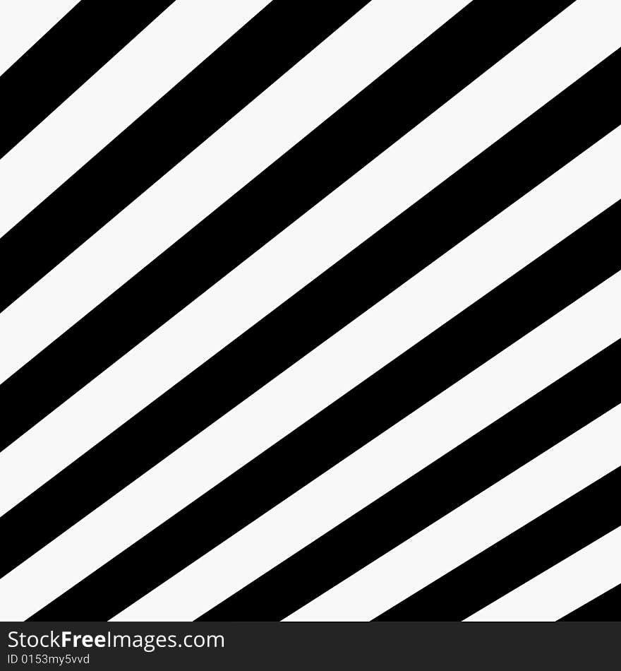 An image of black and white stripes (from lower left to upper right). An image of black and white stripes (from lower left to upper right).