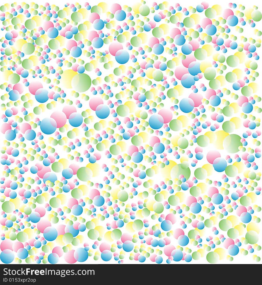 Background vector illustration bubble pattern natural  nice