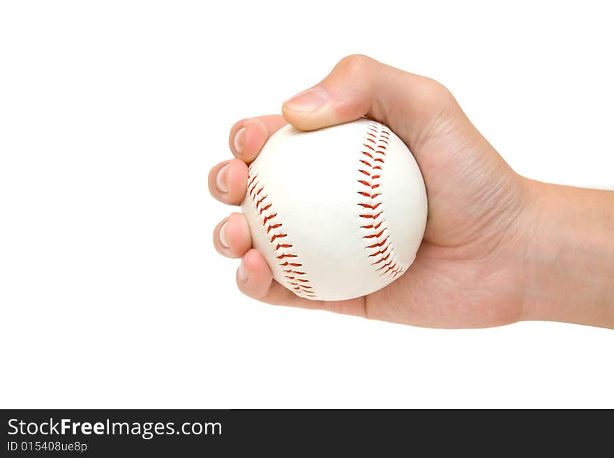 Baseball In Hand