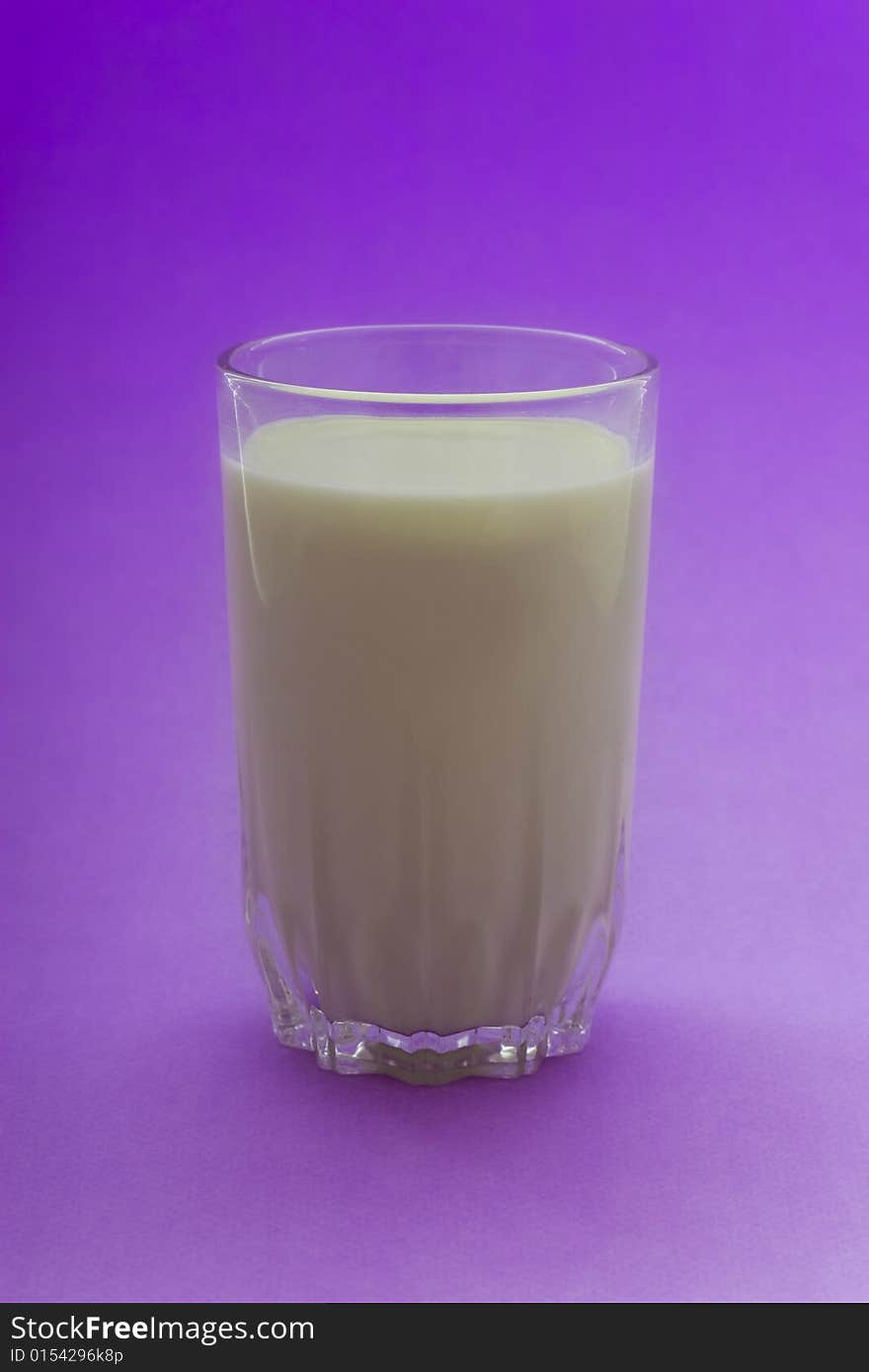 Glass of milk