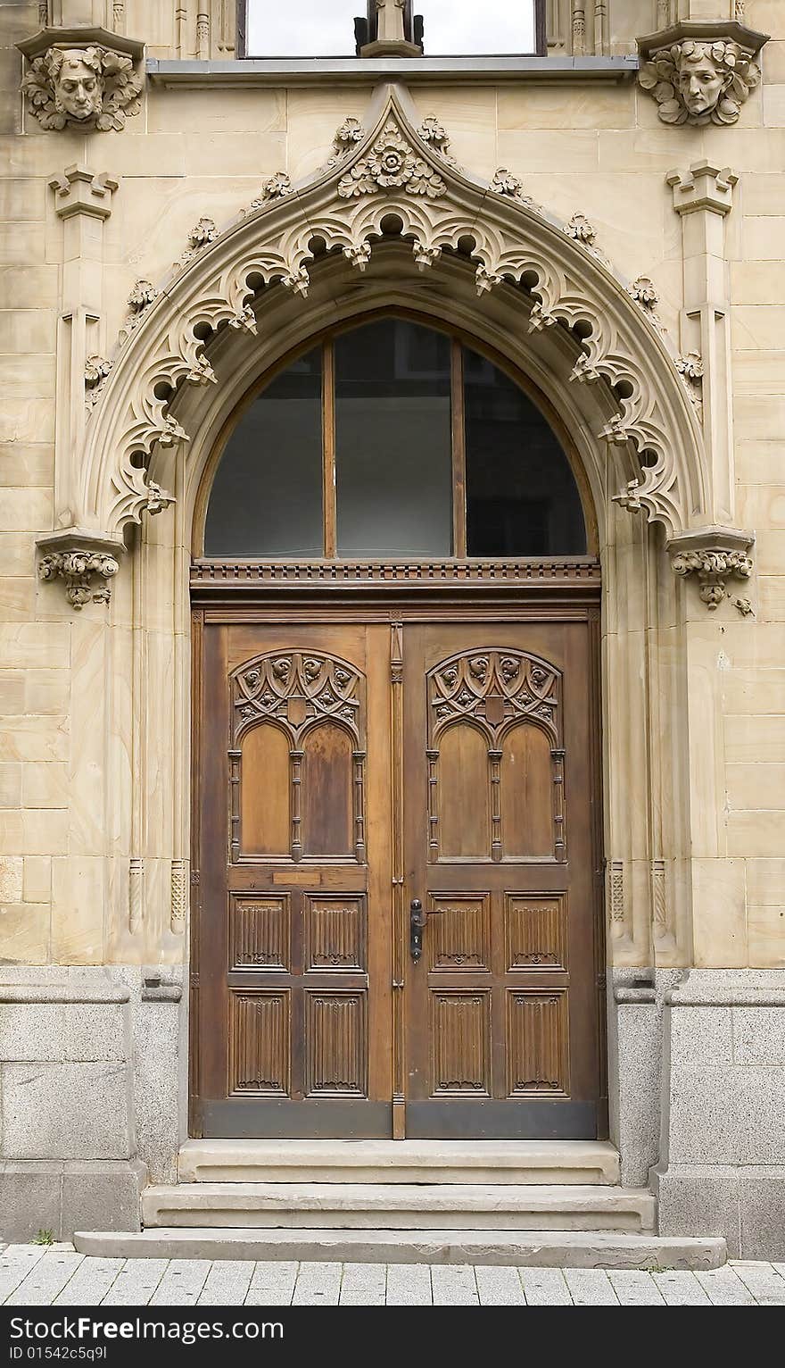 Old door in the German Town