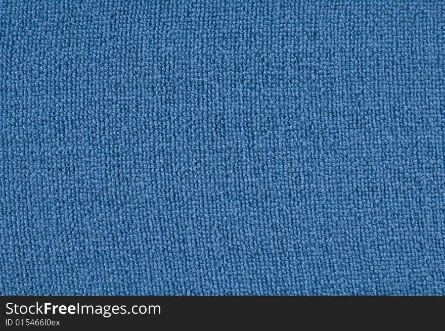 This is a shot of blue fabric.