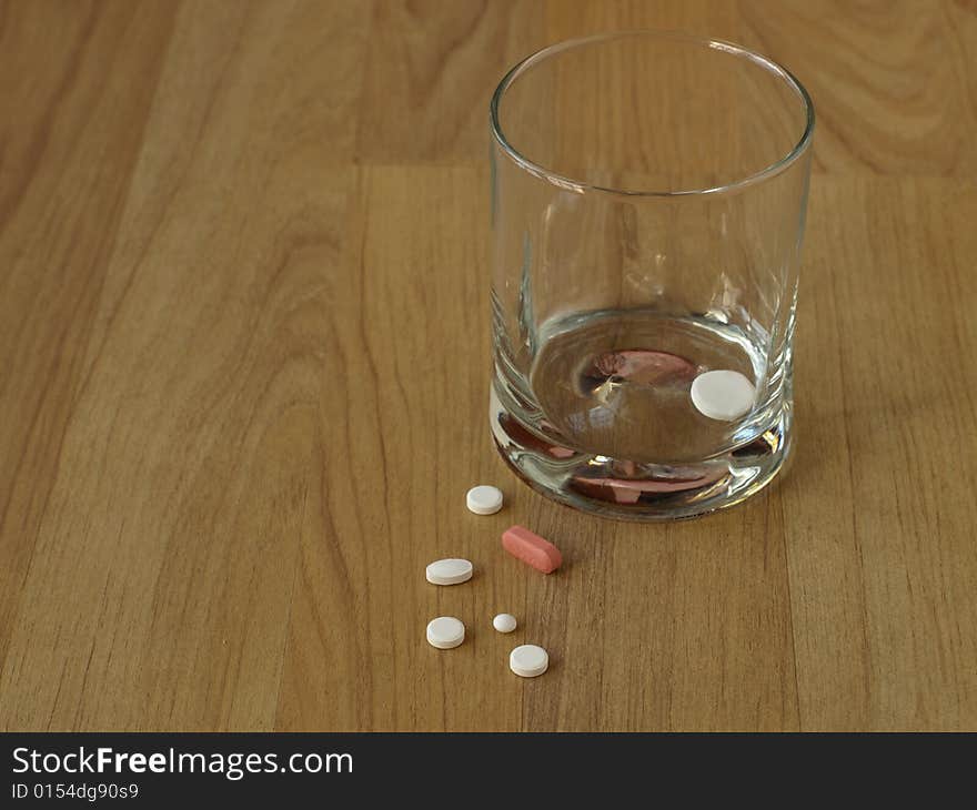 Glass And Pills