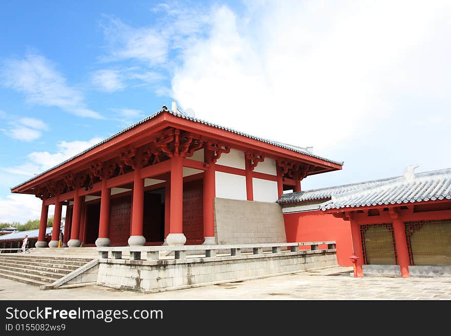 The Chongsheng Temple in Dali.Yunnan,China