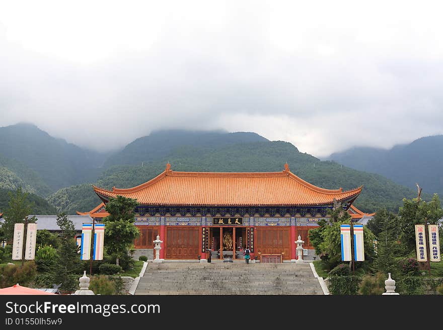 The Chongsheng Temple in Dali.Yunnan,China