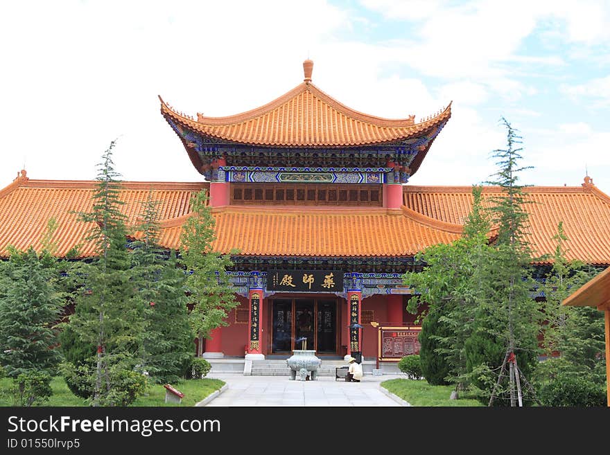 The Chongsheng Temple in Dali.Yunnan,China