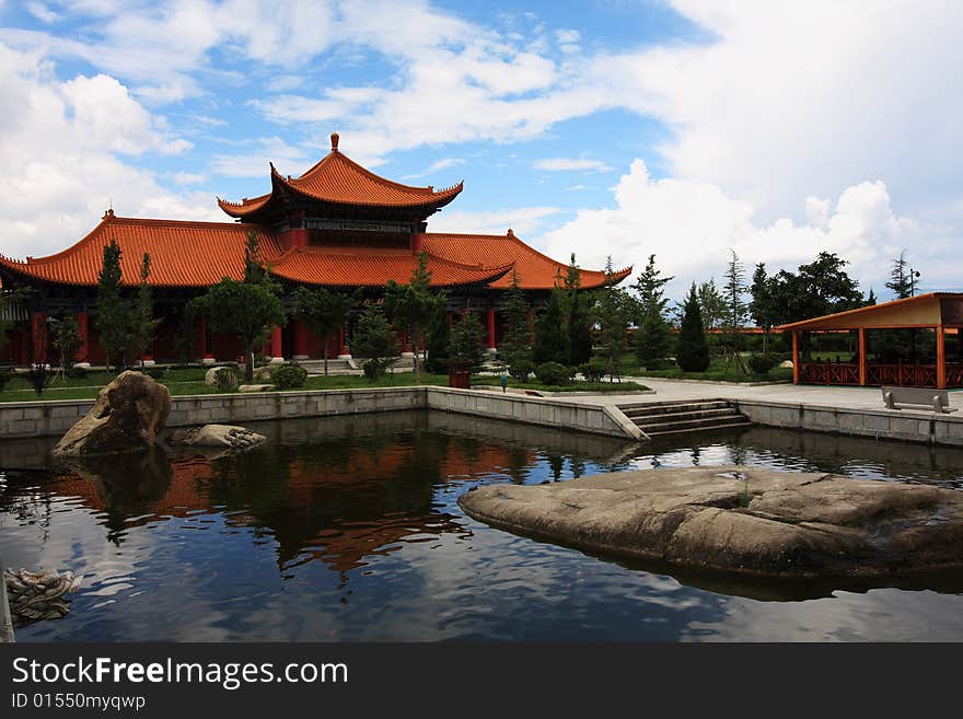 The Chongsheng Temple in Dali.Yunnan,China