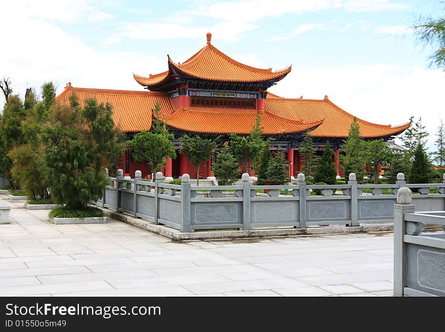 The Chongsheng Temple in Dali.Yunnan,China