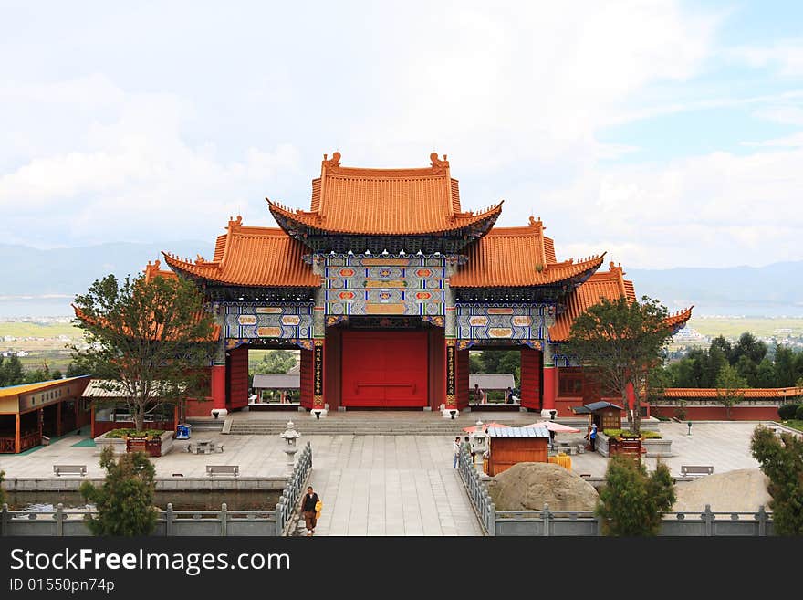 The Chongsheng Temple in Dali.Yunnan,China