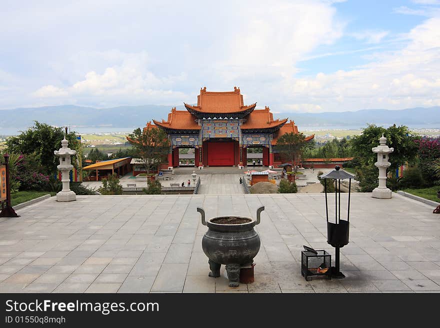 The Chongsheng Temple in Dali.Yunnan,China