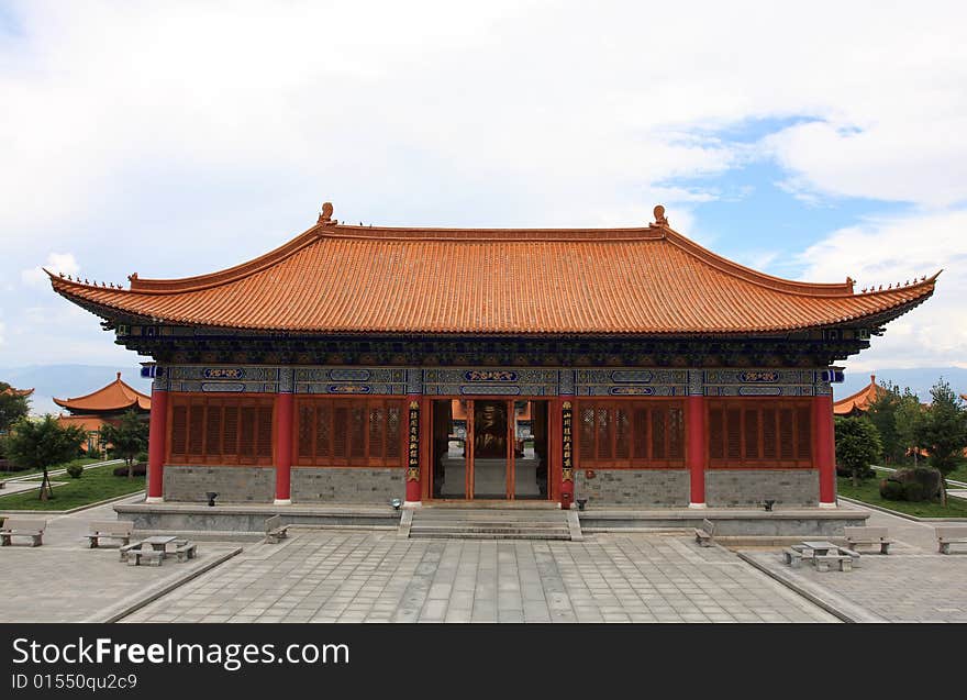 The Chongsheng Temple in Dali.Yunnan,China