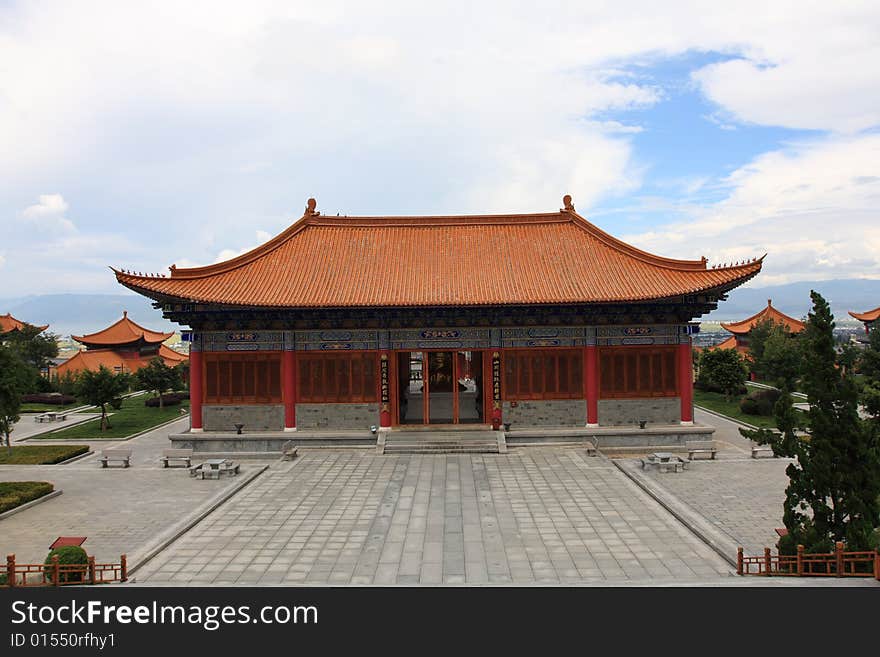 The Chongsheng Temple in Dali.Yunnan,China