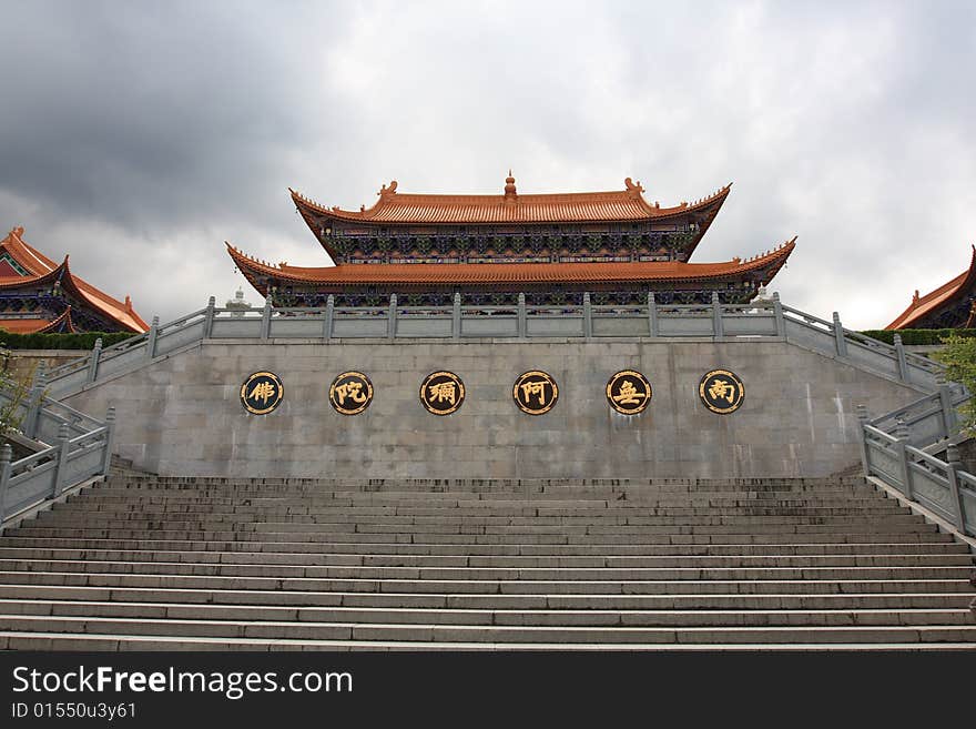 The Chongsheng Temple in Dali.Yunnan,China