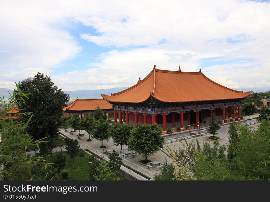 The Chongsheng Temple in Dali.Yunnan,China