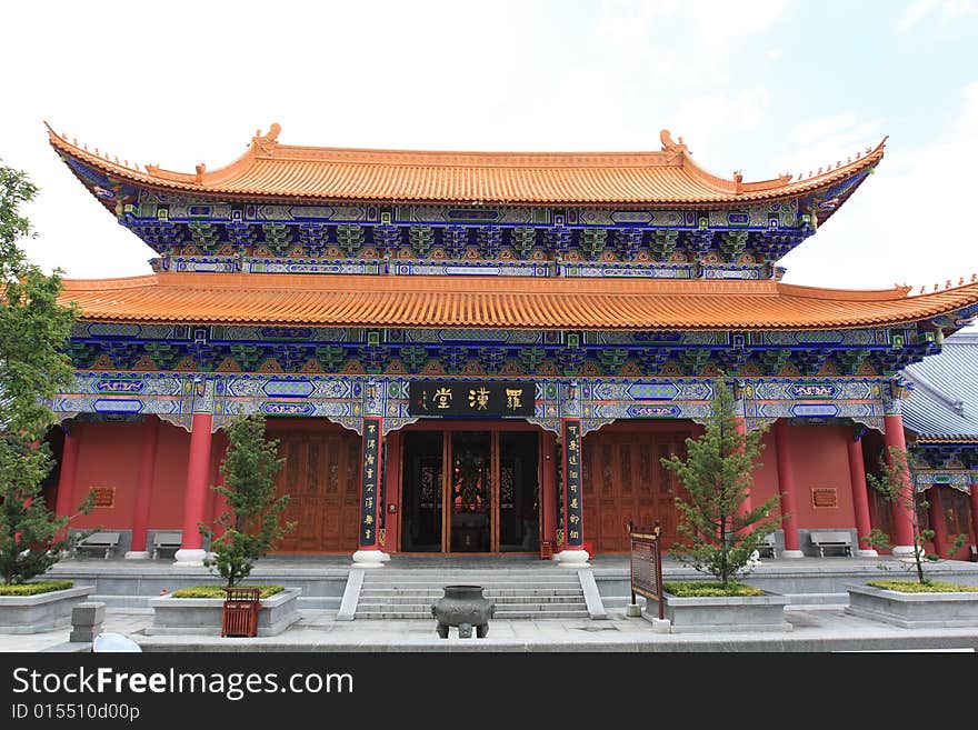 The Chongsheng Temple in Dali.Yunnan,China