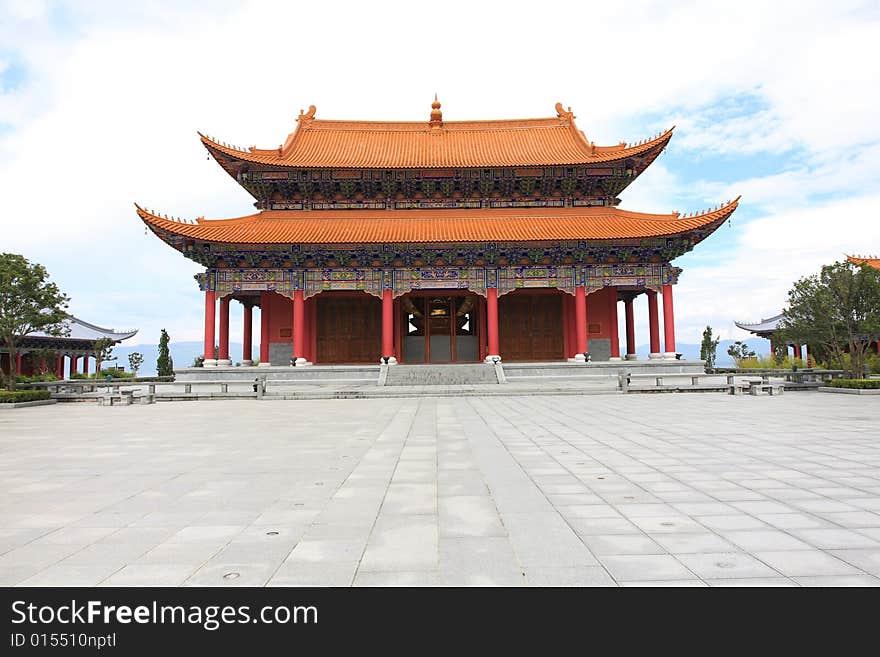 The Chongsheng Temple in Dali.Yunnan,China