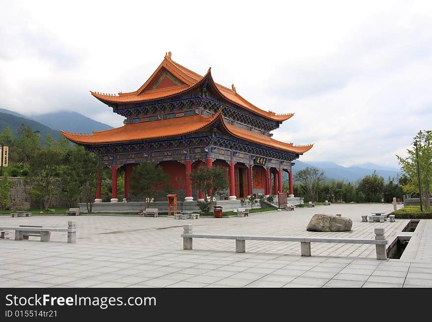 The Chongsheng Temple in Dali.Yunnan,China