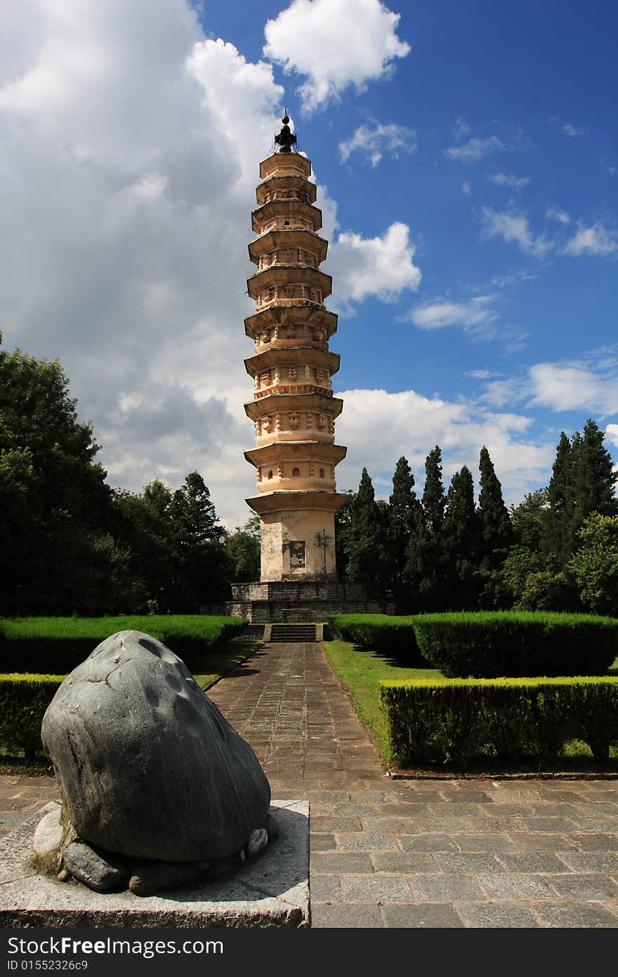 One Of The Three Pagodas