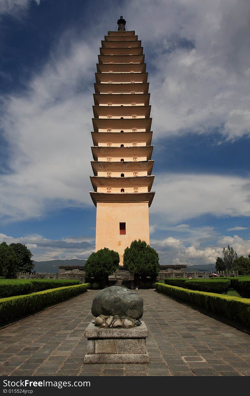 One Of The Three Pagodas