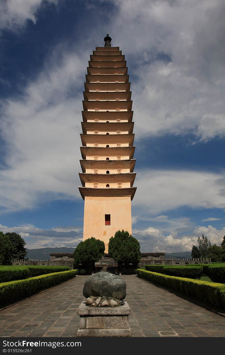 One Of The Three Pagodas