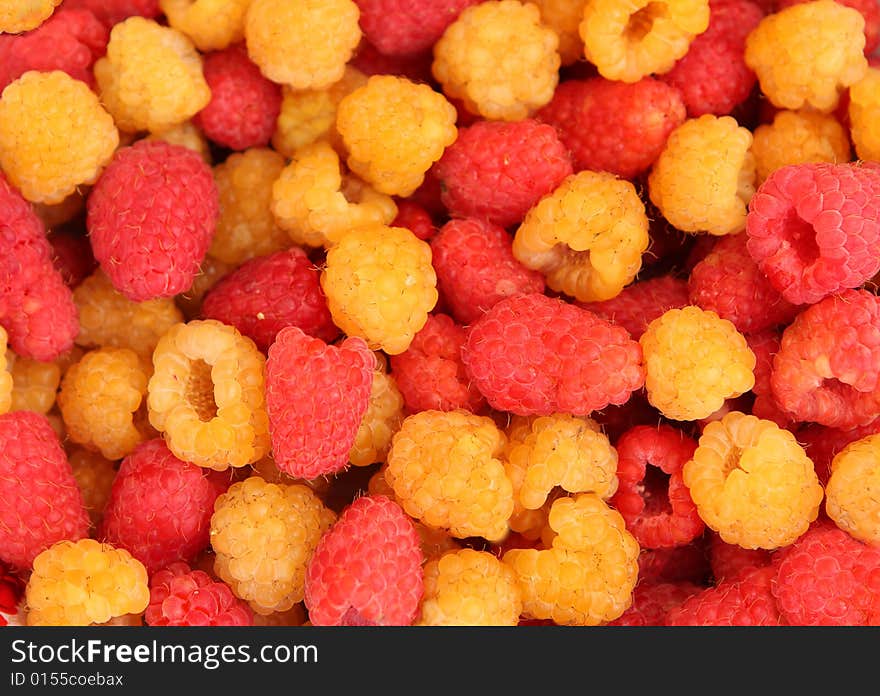 Raspberry background