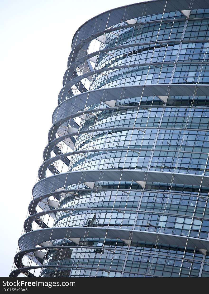 Image of the european Parliament in Strasbourg,