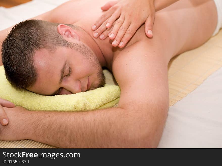 Man in massage