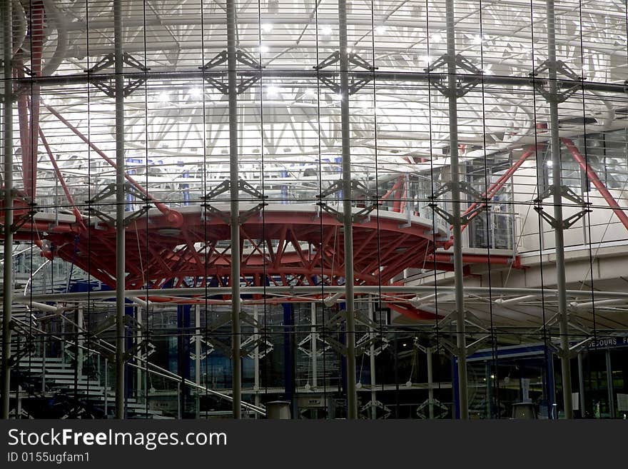 Image of the european Parliament in Strasbourg,