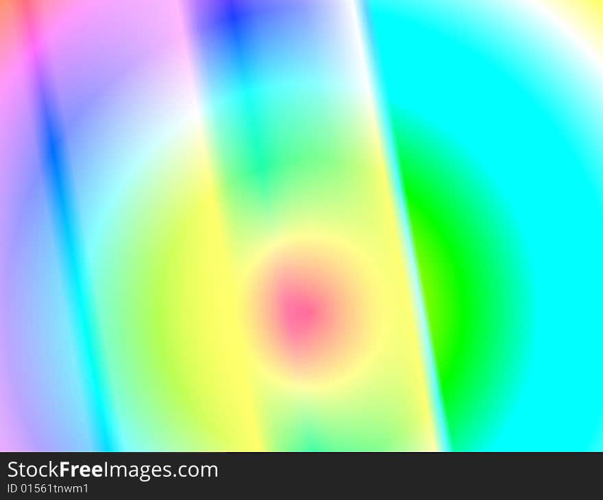 Slide presentation template or abstract screen background with soft ethereal psychedelic colors. Slide presentation template or abstract screen background with soft ethereal psychedelic colors