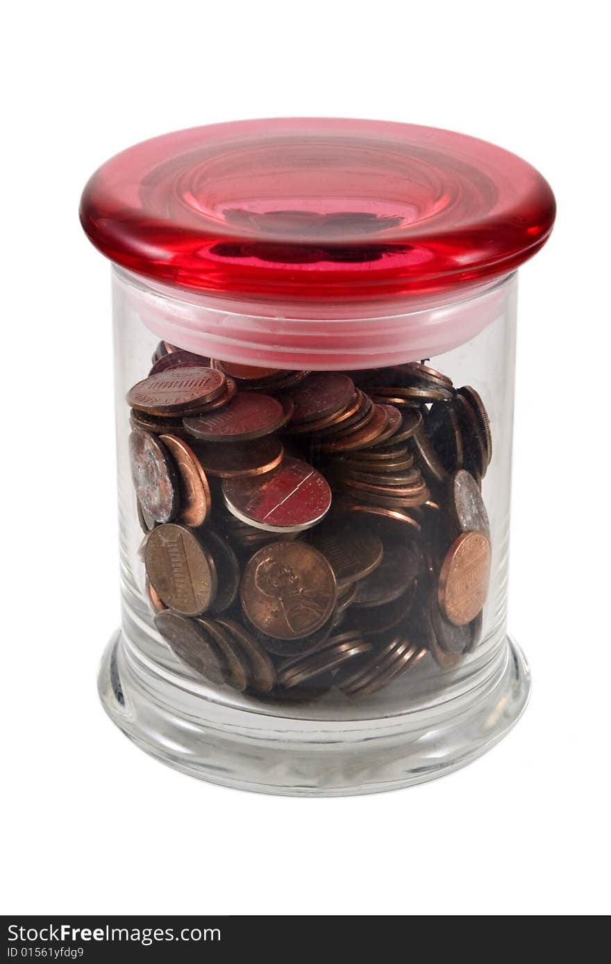 Pennies in Jar