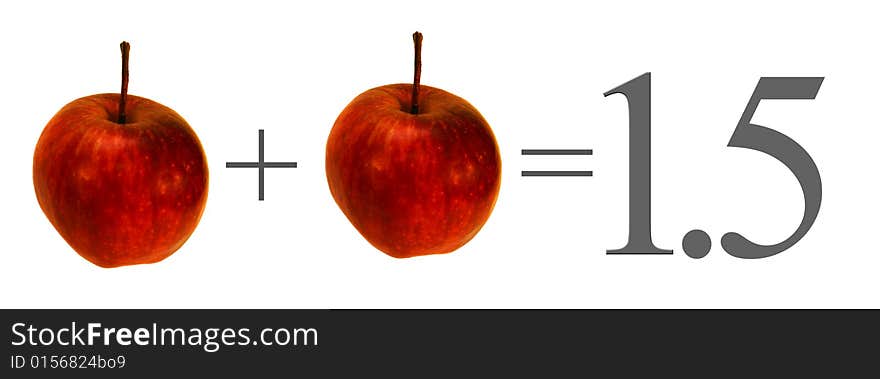 Metaphor of the synergy concept that refers that whole is greater than the sum of the parts. In this case, there isn't synergy. Metaphor of the synergy concept that refers that whole is greater than the sum of the parts. In this case, there isn't synergy.