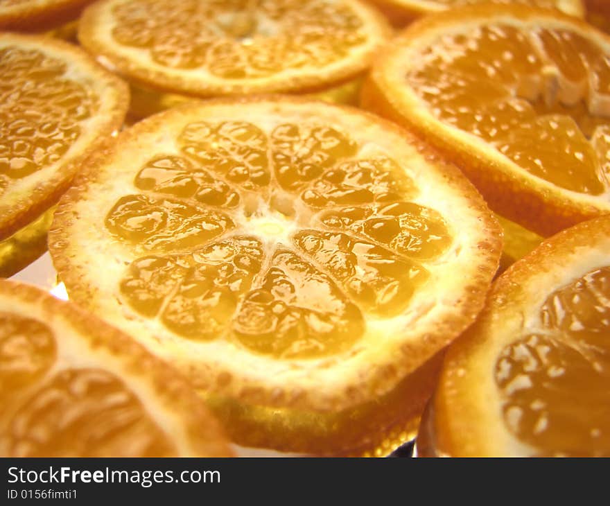 Background with sliced juicy oranges. Background with sliced juicy oranges