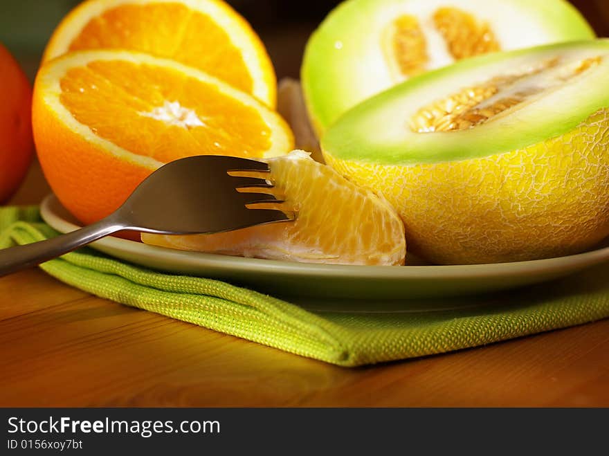 Oranges And Melon