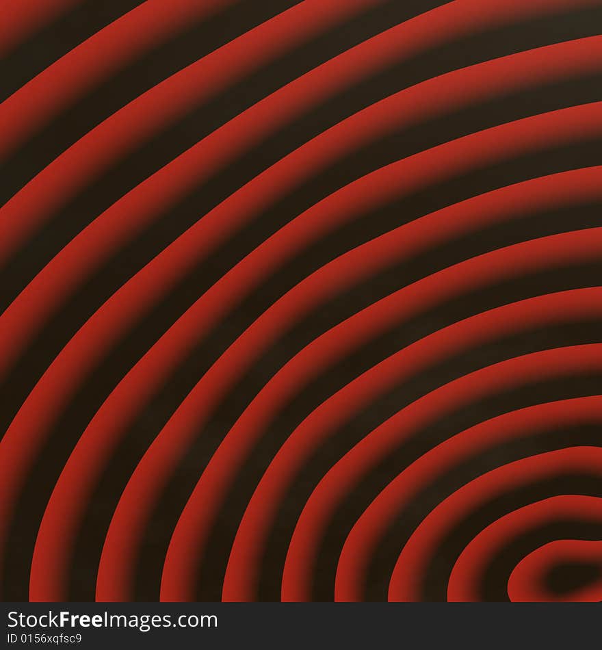 An abstract image of red coils. An abstract image of red coils.