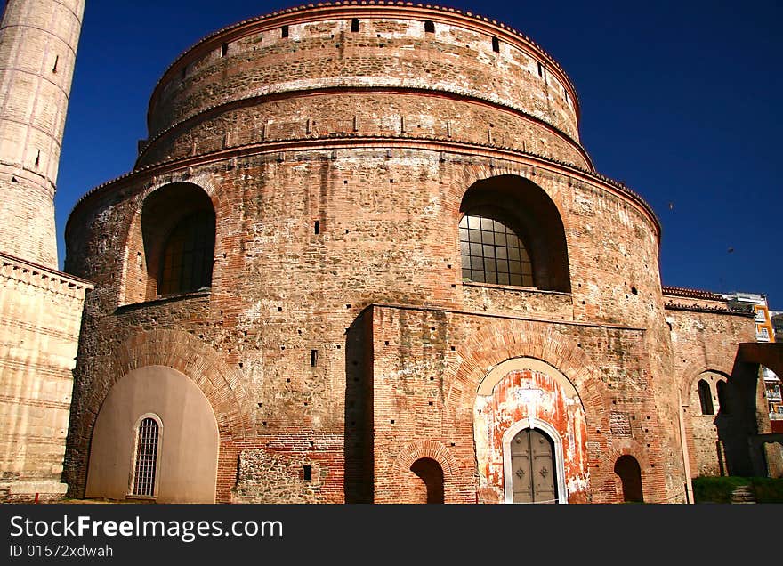 Rodonta temple in Greece