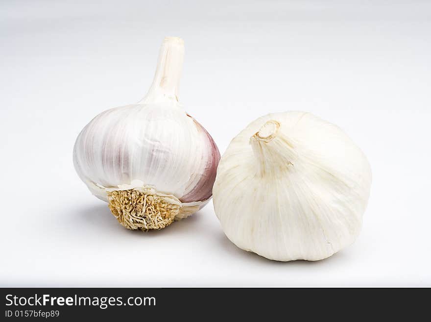 Natural raw garlic