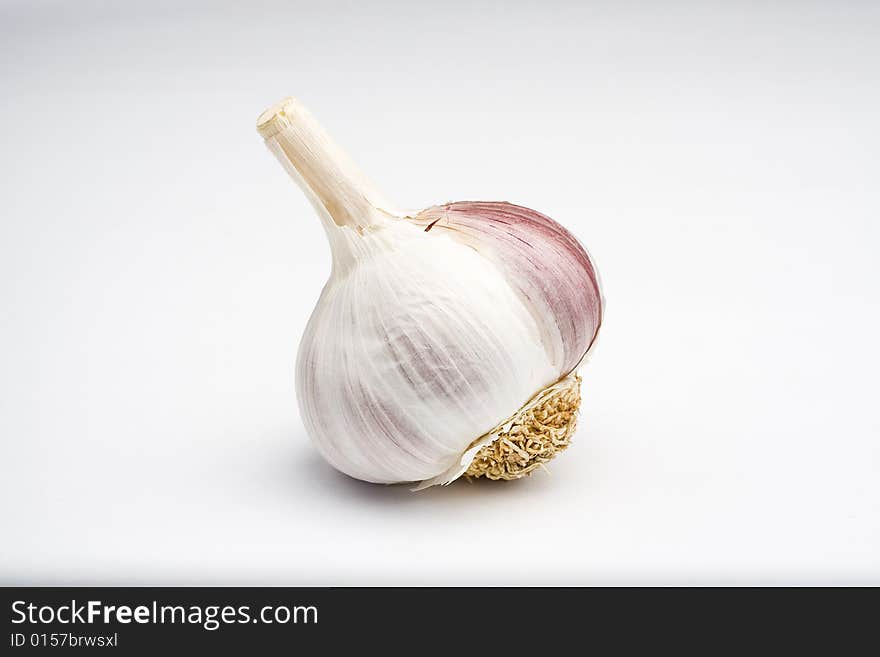 Natural raw garlic