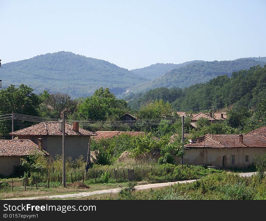 The Bulgarian village