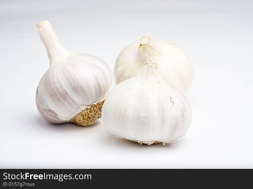 Natural raw garlic