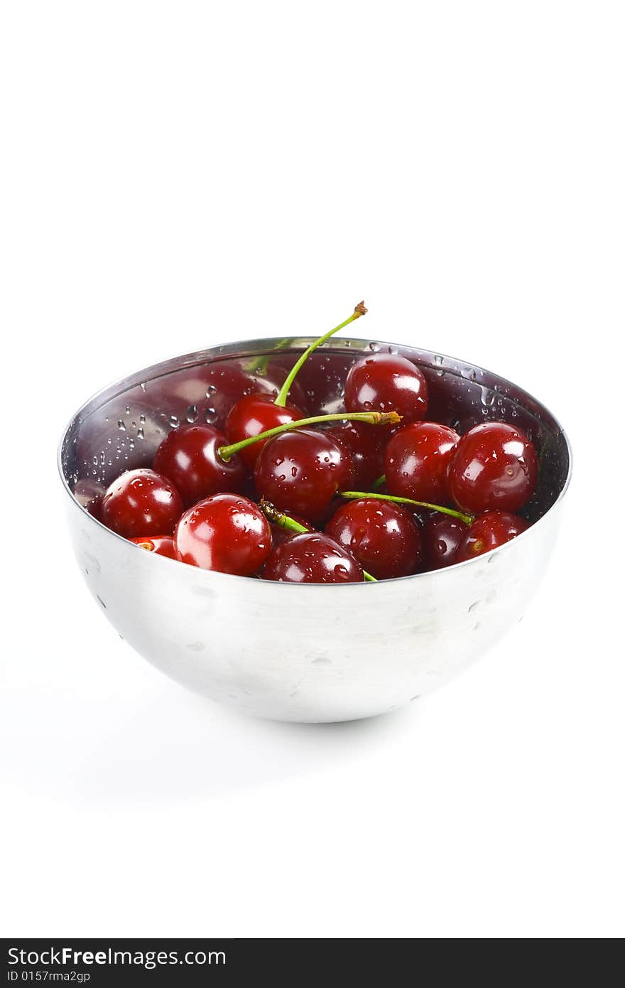 Cherry in a bowl