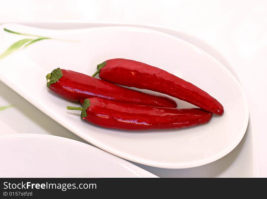 Red peppers