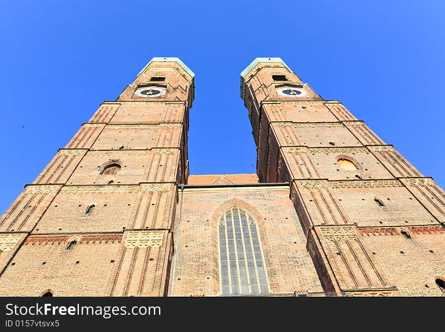 The Frauenkirche cathedral in Munich