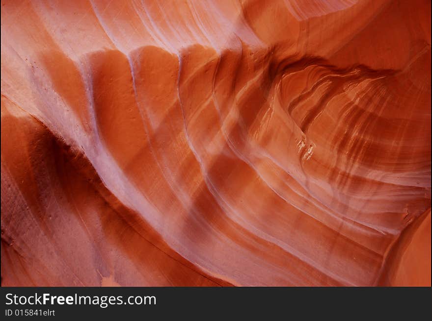 Detail of rock pattern Antelope canyon national park arizona. Detail of rock pattern Antelope canyon national park arizona