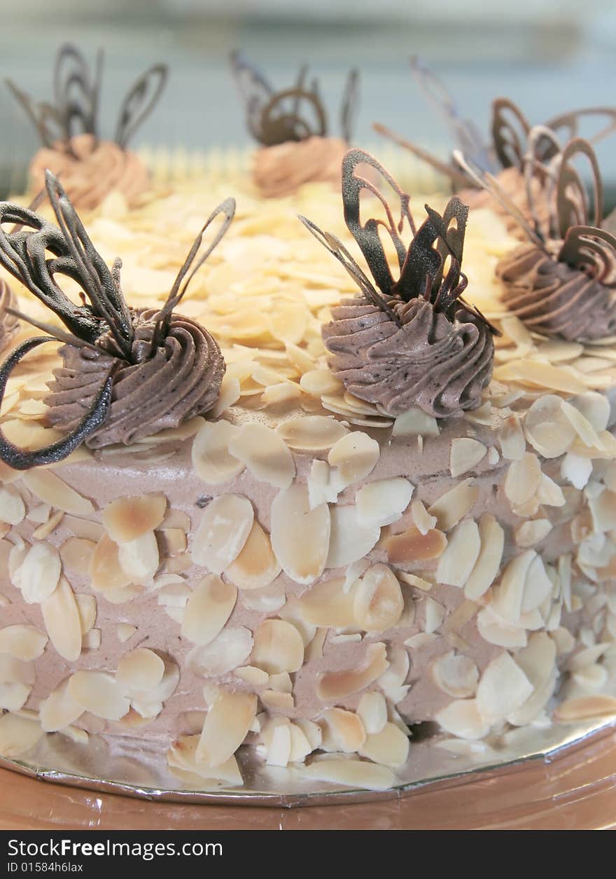 Mocha Almond Cake