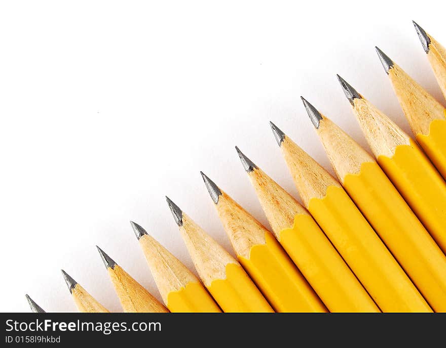 Yellow pencils