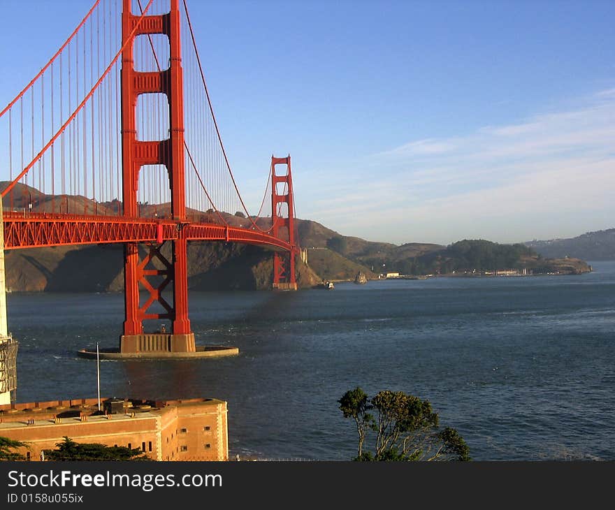 South viewpoint at San Francisco Golden Gate Bridge