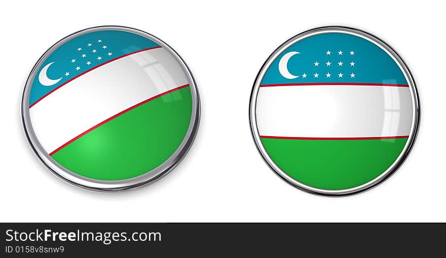 Banner Button Uzbekistan